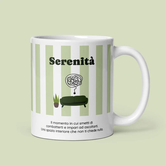 Tazza Serenità | Dizionario Poetico