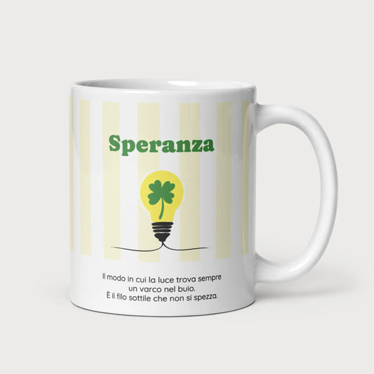Tazza Speranza | Dizionario Poetico